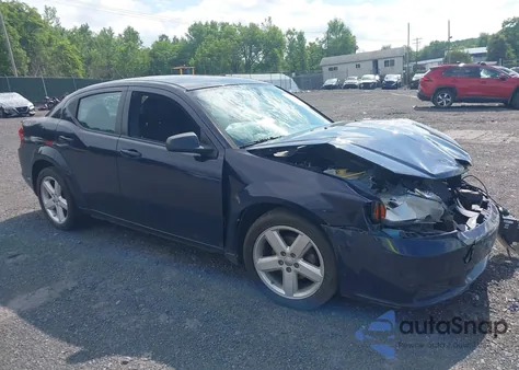 2013 Dodge Avenger Se from USA, damaged, VIN 1C3CDZAB5DN681209